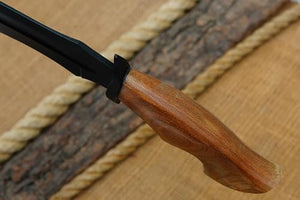 17 inch handcrafted US Marine Corps military knife with Leather sheath, 11-inch J2 Steel Blade with 6-inch wooden handle for Camping, Outdoor, Bush craft
